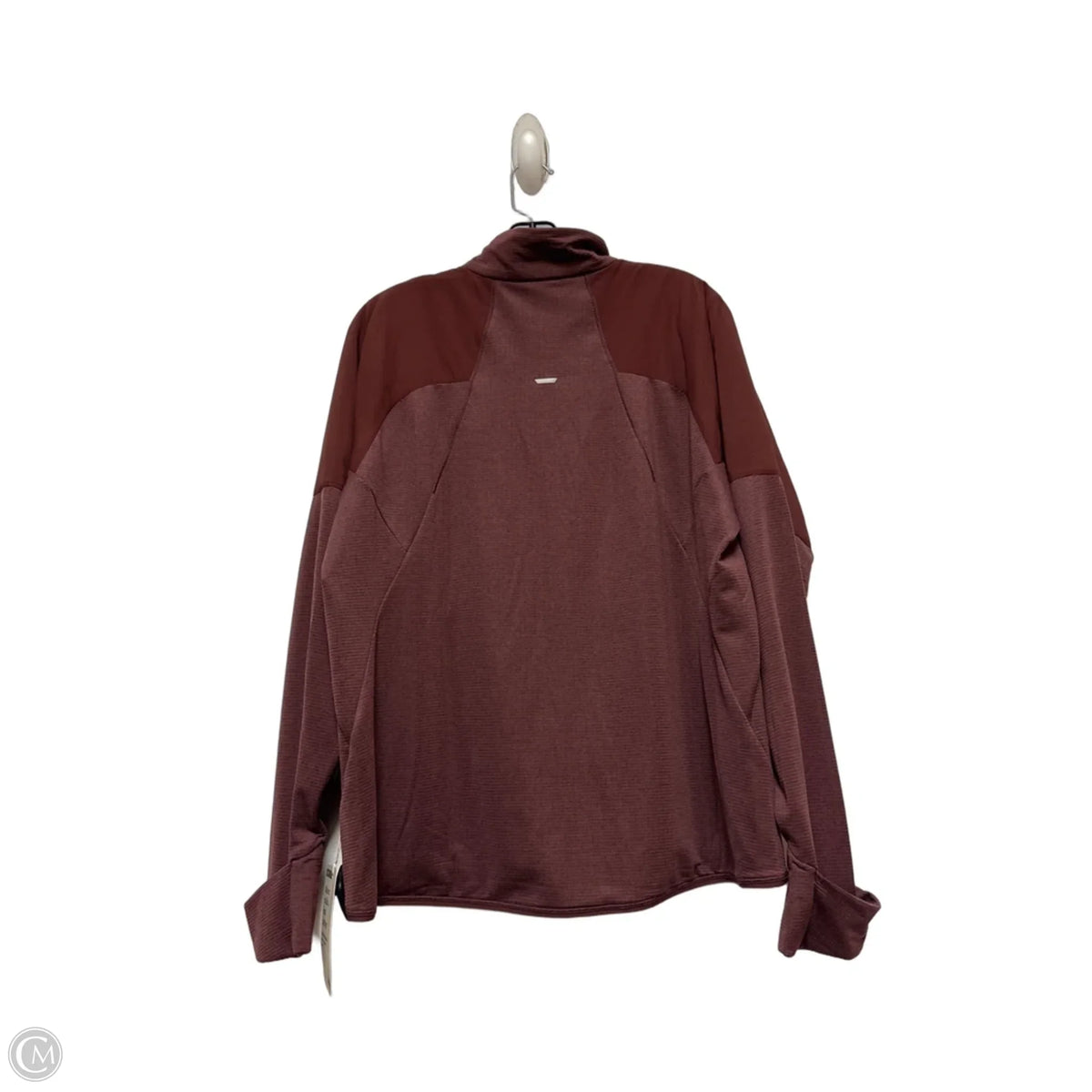 Athletic Jacket By Rei In Maroon, Size: Xl