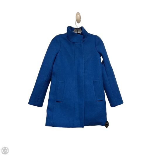 Coat Peacoat By J. Crew In Blue, Size: Xs