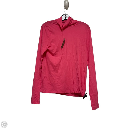 Top Long Sleeve By J. Crew In Pink, Size: L
