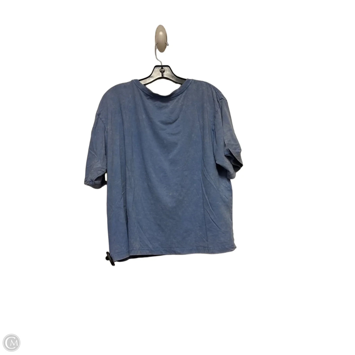 Top Short Sleeve Basic By Disney Store In Blue, Size: Xl