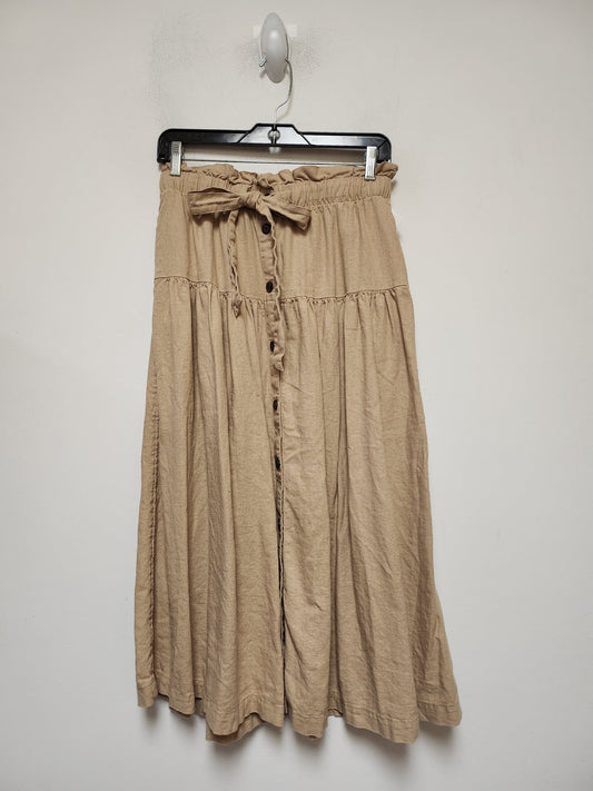 Skirt Maxi By Universal Thread In Tan, Size: 6