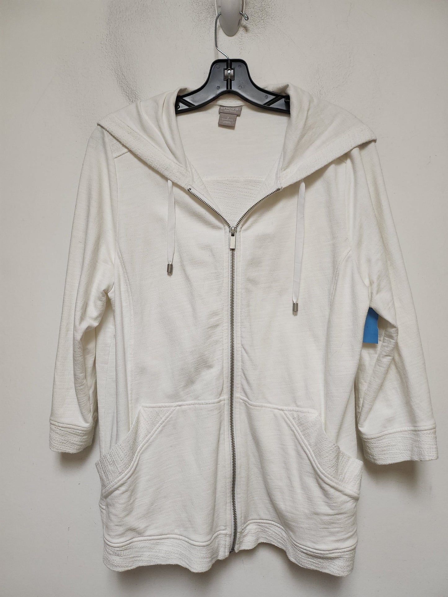 Jacket Other By Chicos In White, Size: L