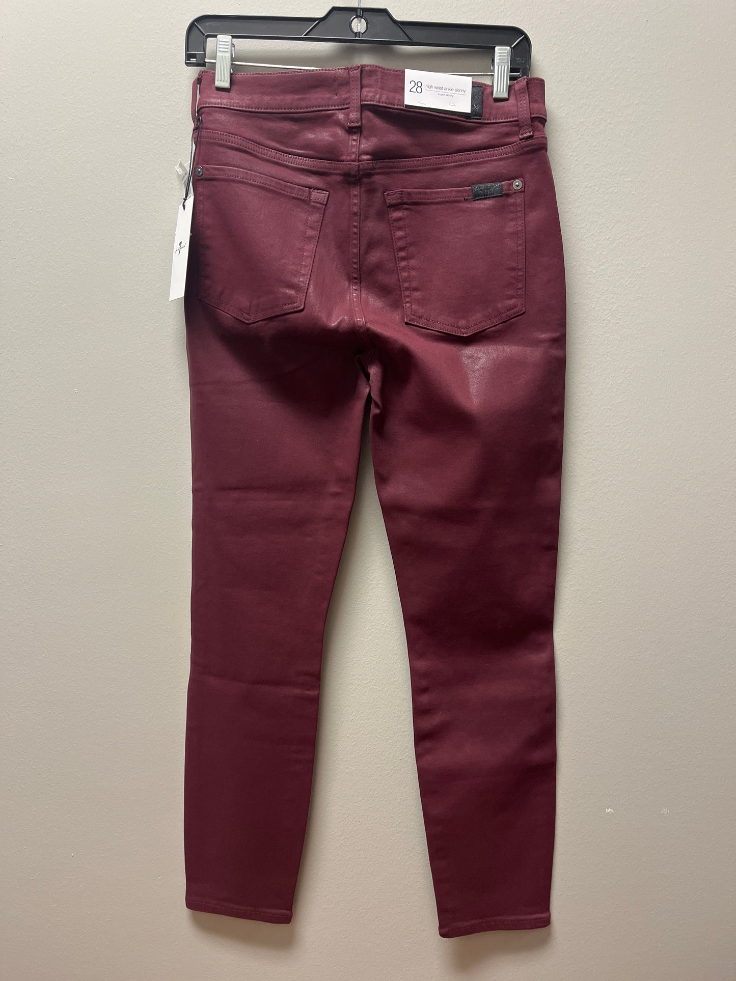 Pants Dress By Seven 7 In Maroon, Size: 6