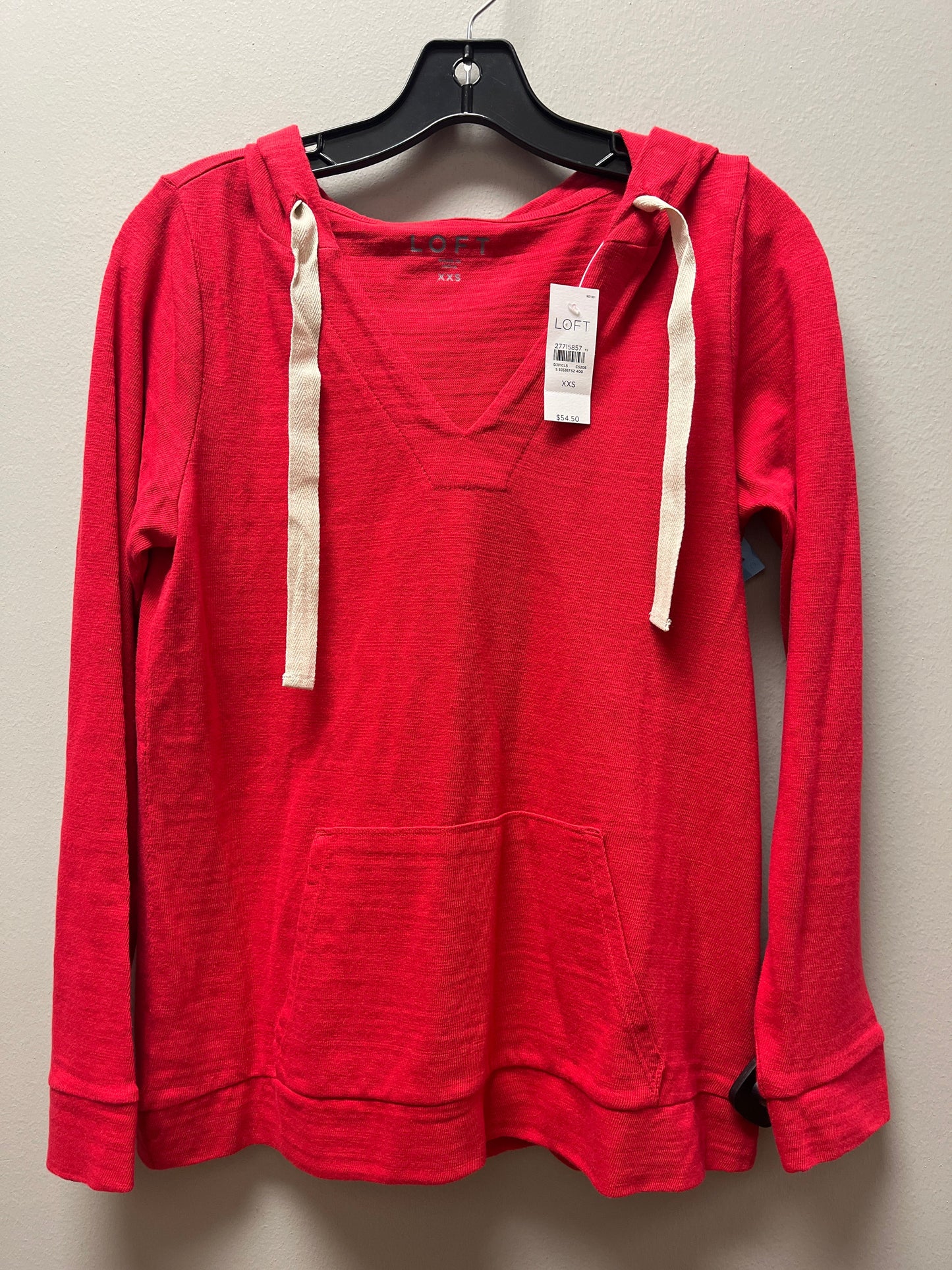 Top Long Sleeve By Loft In Red, Size: Xxsp