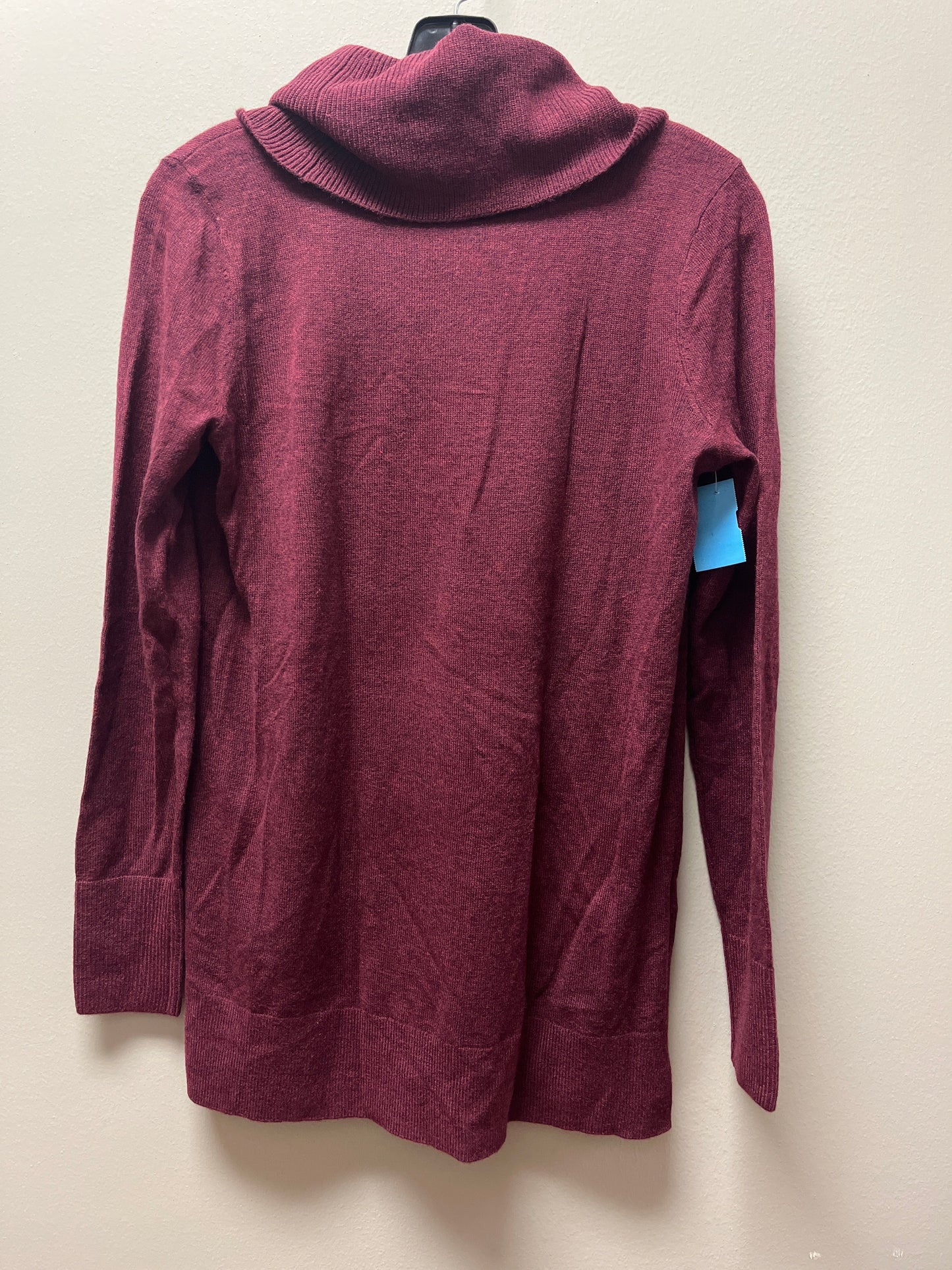 Sweater By Loft In Maroon, Size: Xs