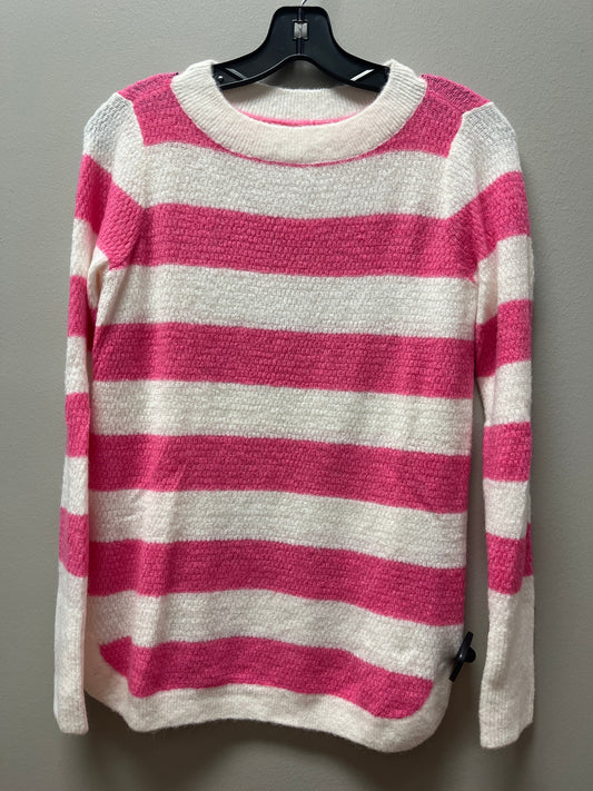 Sweater By Loft In Striped Pattern, Size: Xs