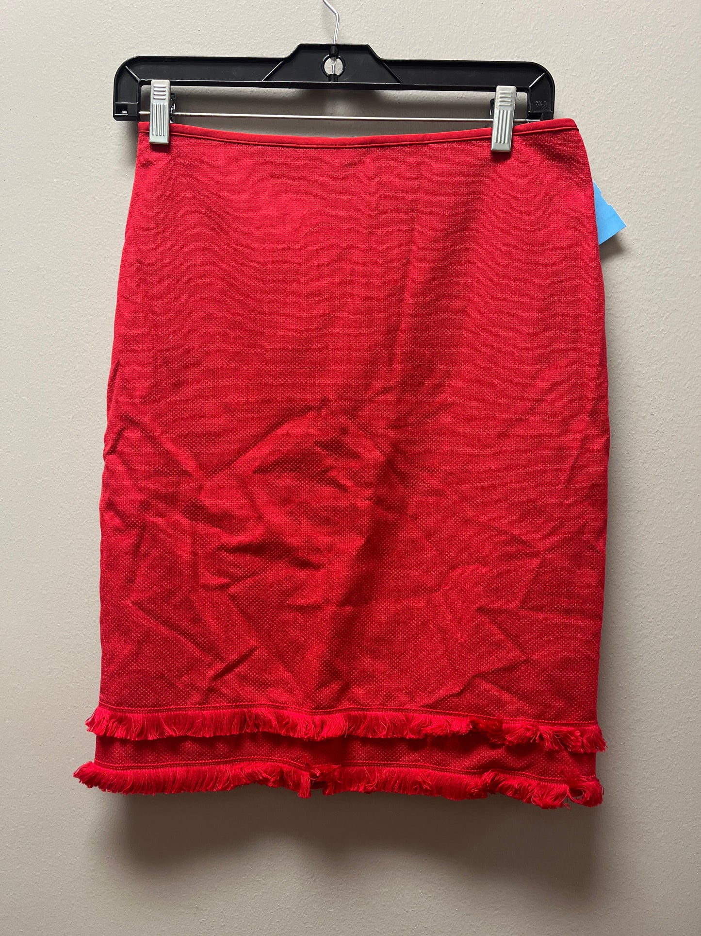 Skirt Mini & Short By Ann Taylor In Red, Size: 2