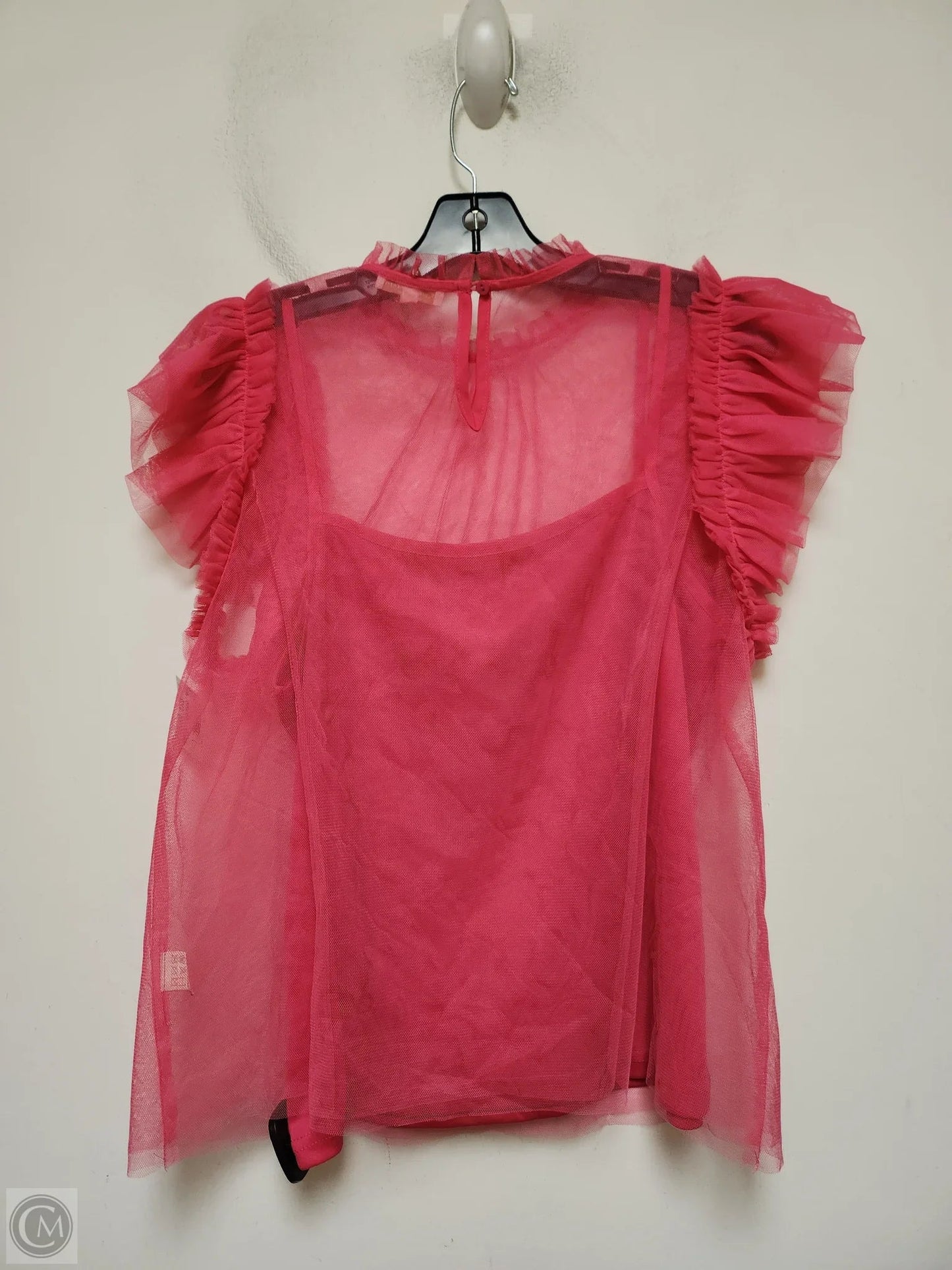 Top Sleeveless By Flying Tomato In Pink, Size: L