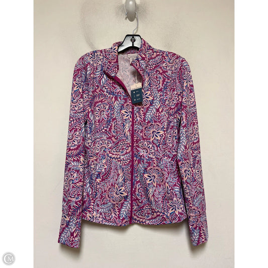 Athletic Jacket By Tommy Bahama In Purple, Size: M