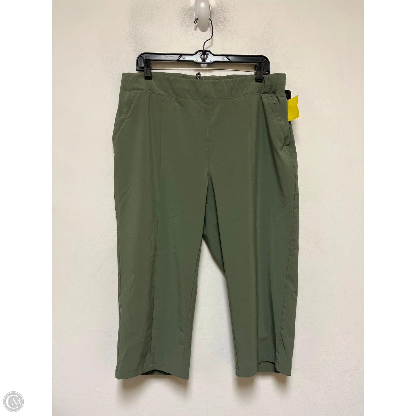 Athletic Capris By Columbia In Green, Size: L