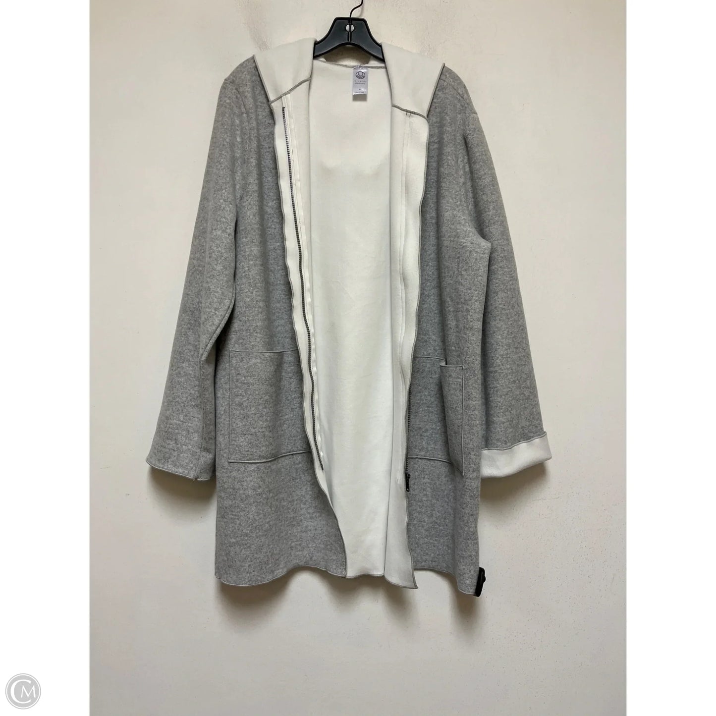 Coat Other By Te Verde In Grey, Size: M