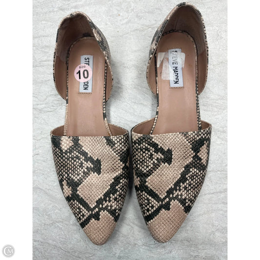 Shoes Flats By Steve Madden In Animal Print, Size: 10