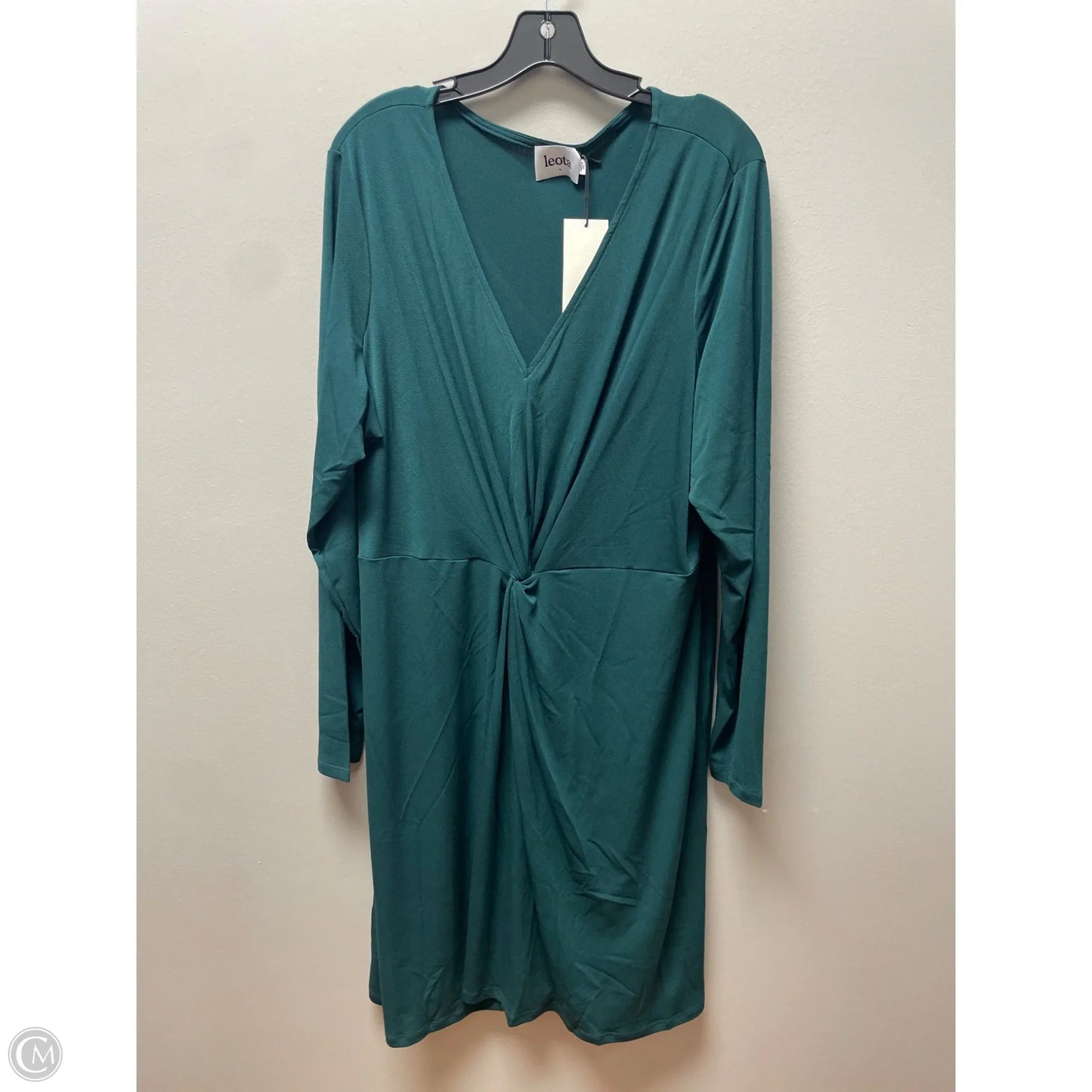 Dress Casual Midi By Leota In Green, Size: 3x