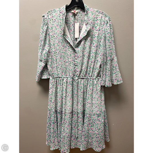 Dress Casual Midi By Clothes Mentor In Green, Size: Xl