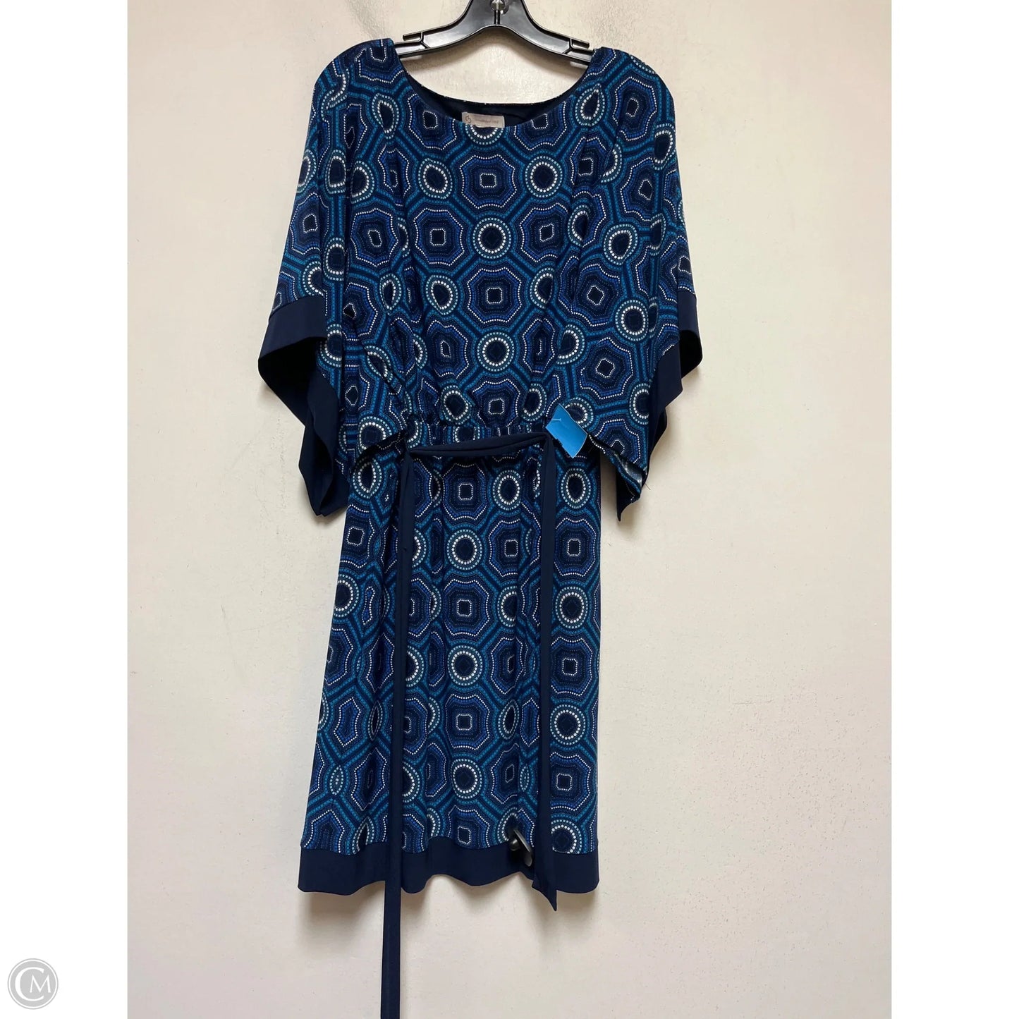 Dress Casual Short By Clothes Mentor In Blue, Size: Xl