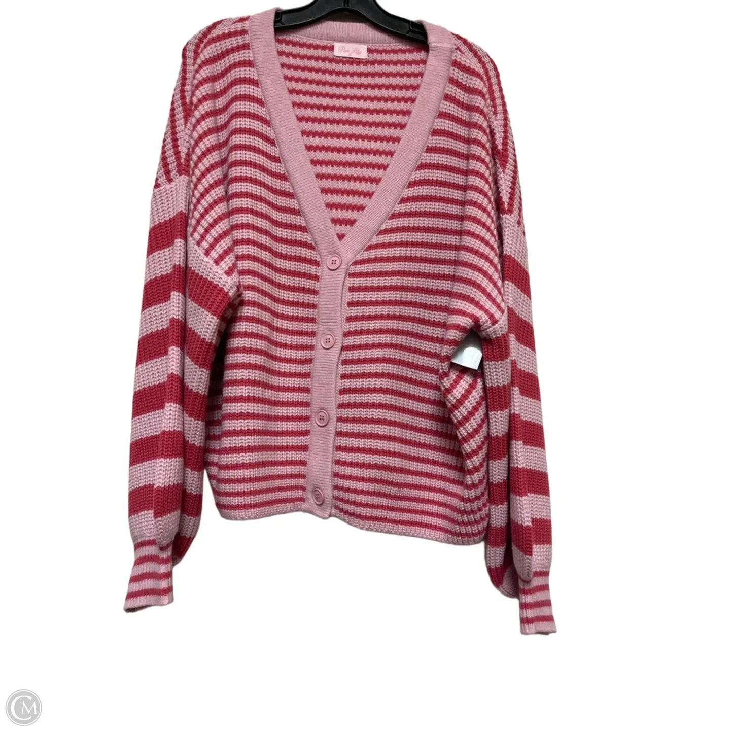 Sweater By Pink Lily In Pink, Size: M