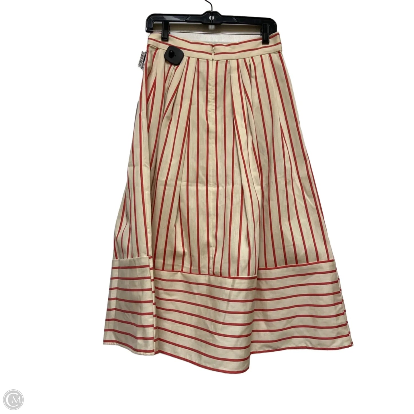 Skirt Maxi By Eva Mendes In Striped Pattern, Size: 2