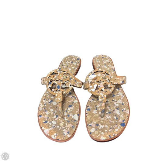 Sandals Designer By Tory Burch In Multi-colored, Size: 9