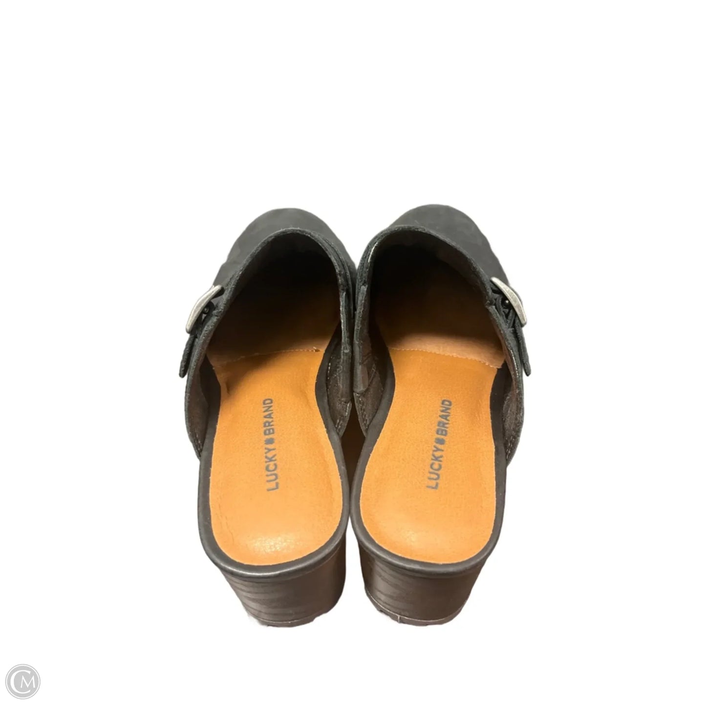 Shoes Heels Block By Lucky Brand In Black, Size: 8.5