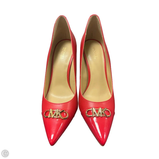 Shoes Heels Stiletto By Michael By Michael Kors In Red, Size: 8.5