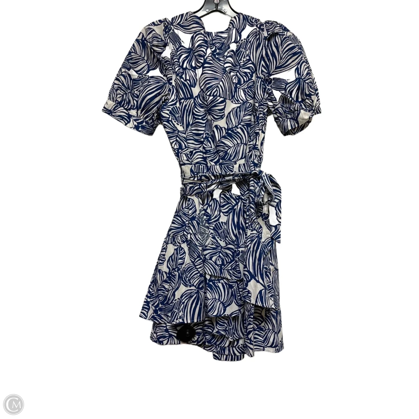Dress Designer By Lilly Pulitzer In Blue & White, Size: M