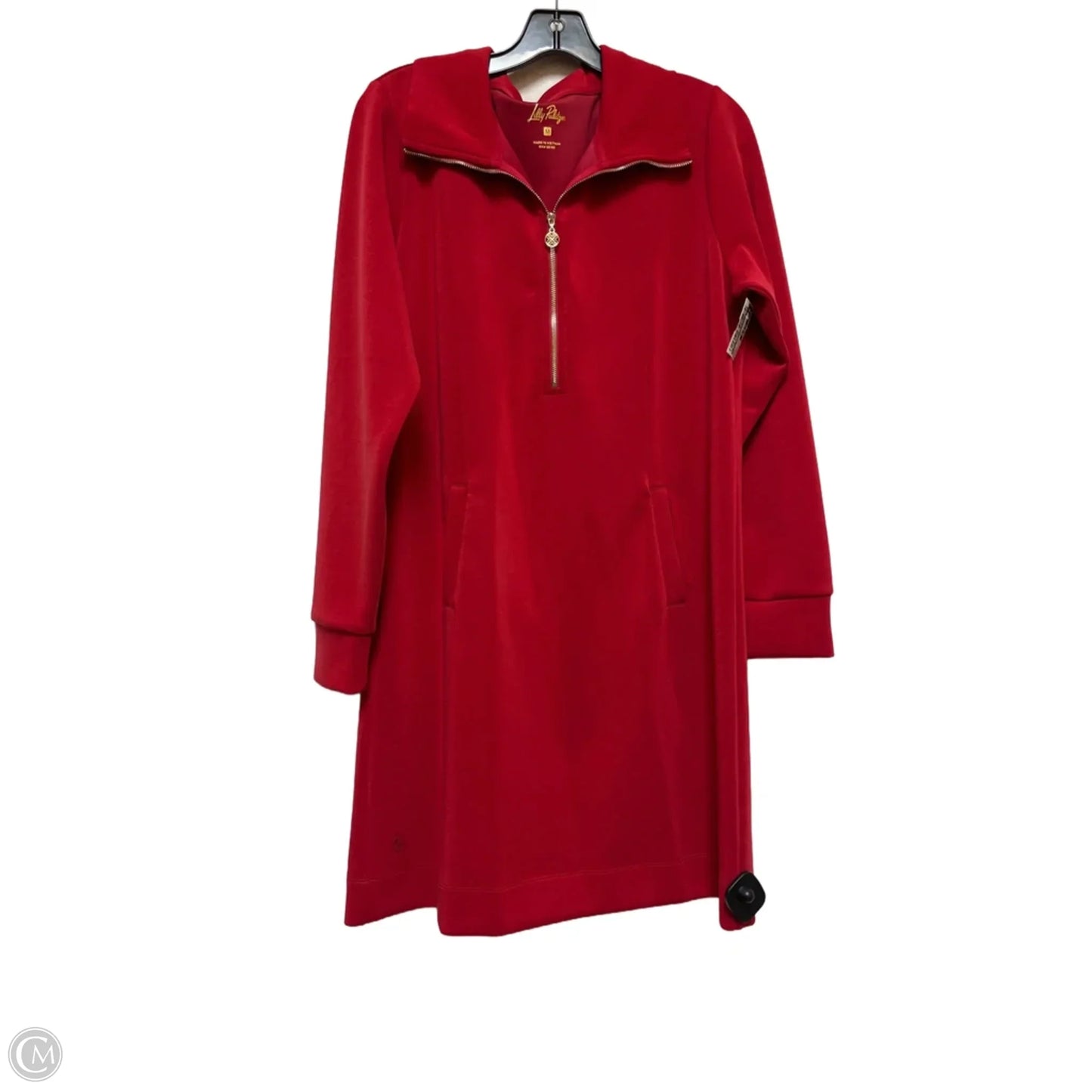 Dress Designer By Lilly Pulitzer In Red, Size: M