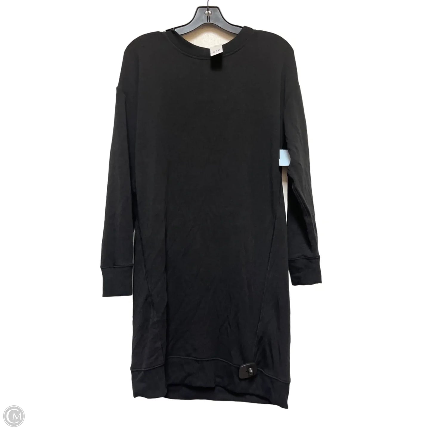 Dress Casual Midi By Gap In Black, Size: Xs