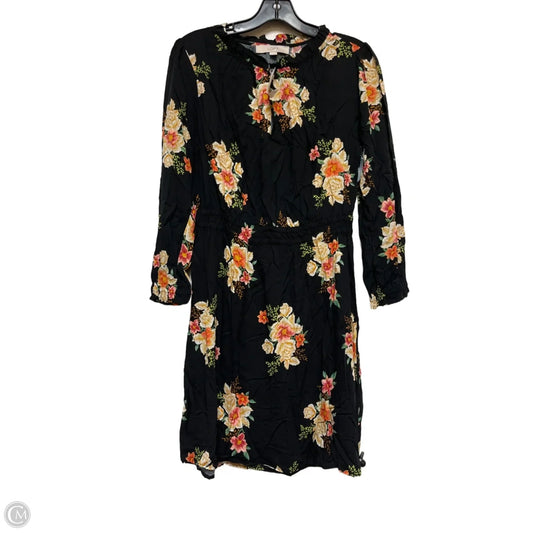 Dress Casual Short By Loft In Floral Print, Size: S