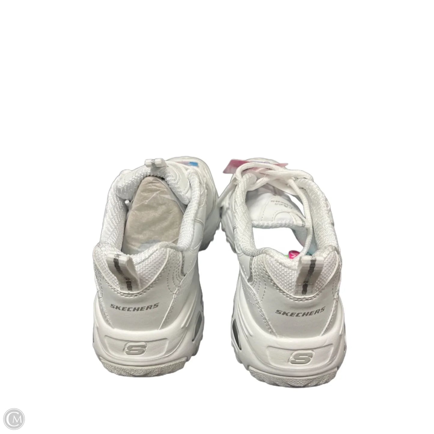 Shoes Athletic By Skechers In White, Size: 6.5