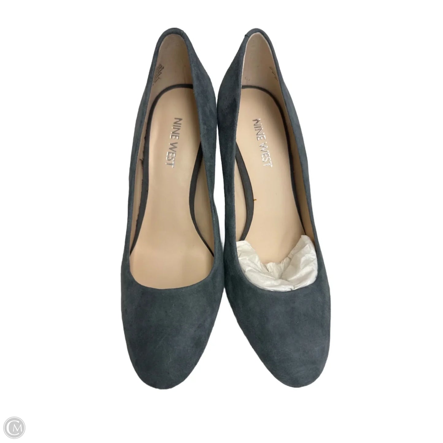 Shoes Heels Stiletto By Nine West In Grey, Size: 6.5