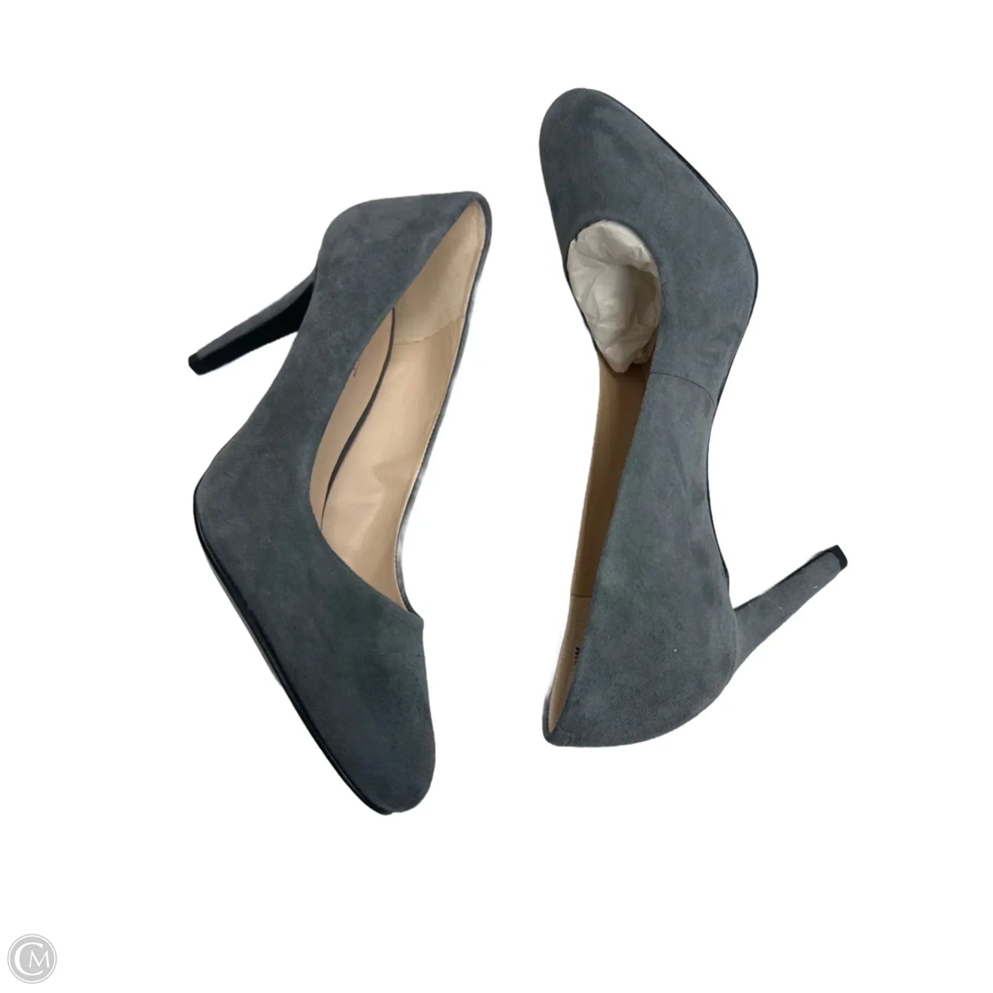 Shoes Heels Stiletto By Nine West In Grey, Size: 6.5
