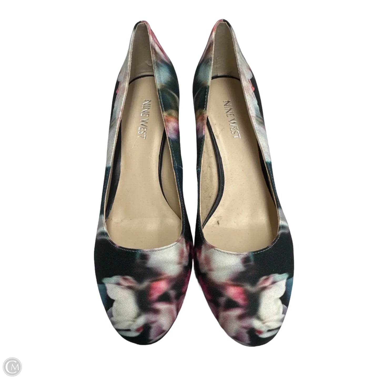 Shoes Heels Stiletto By Nine West In Floral Print, Size: 6.5