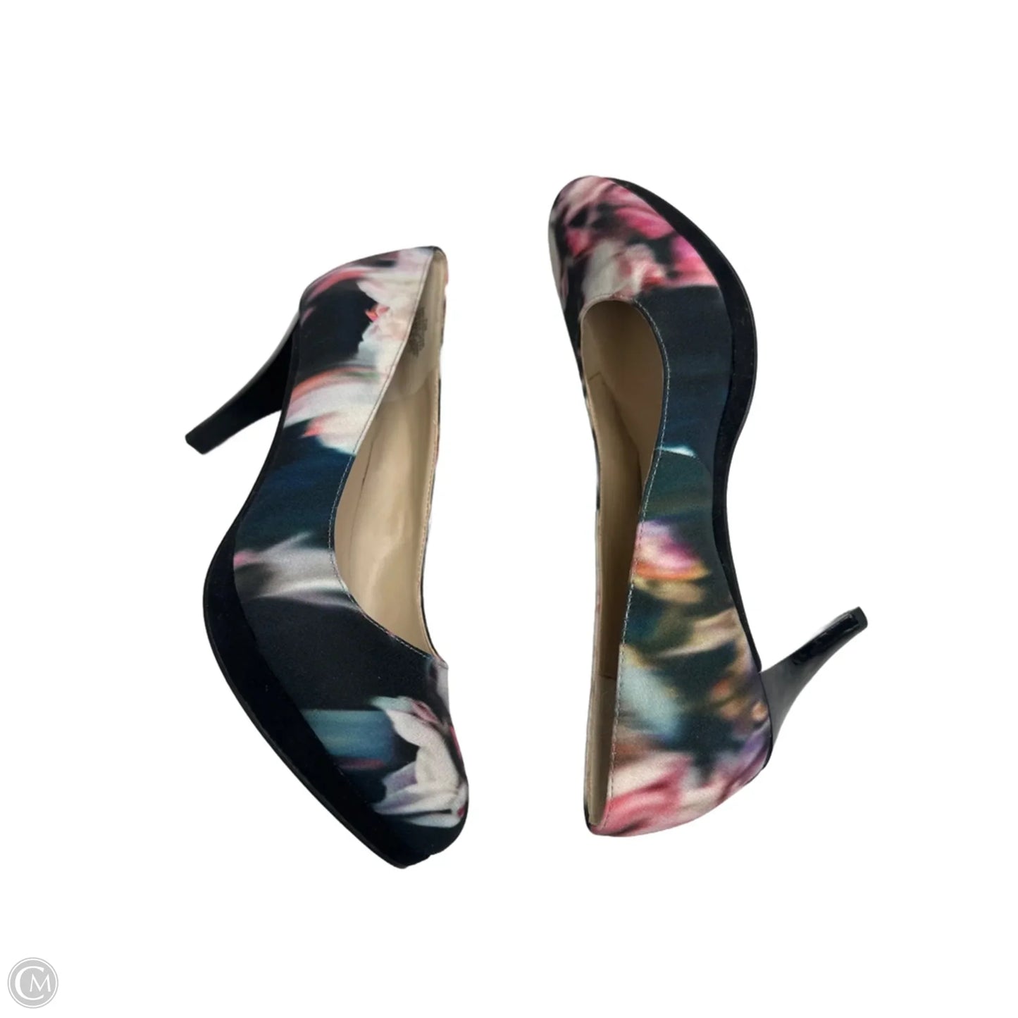 Shoes Heels Stiletto By Nine West In Floral Print, Size: 6.5