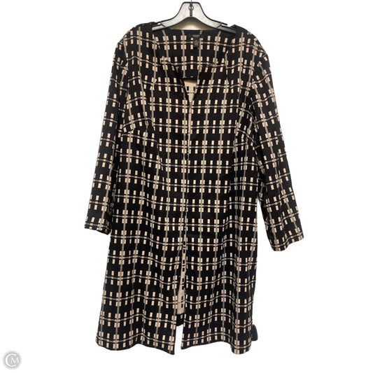 Blazer By Alfani In Black & Cream, Size: 2x