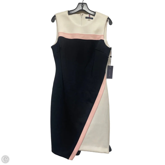 Dress Casual Midi By Tommy Hilfiger In Multi-colored, Size: M