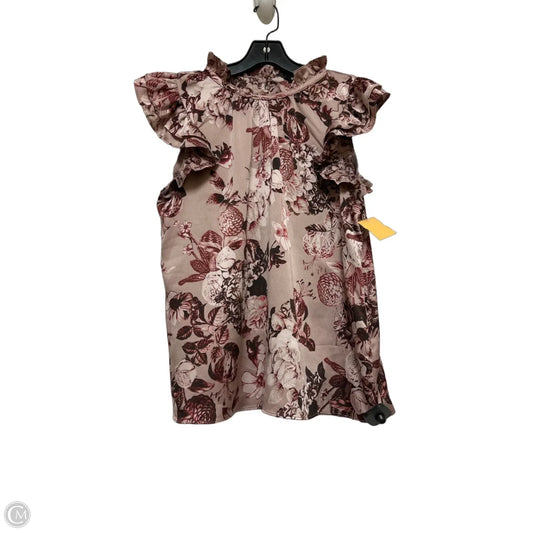 Top Sleeveless By Express In Purple, Size: M