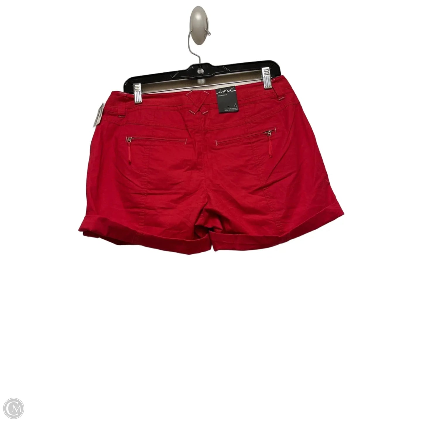 Shorts By Inc In Red, Size: 4