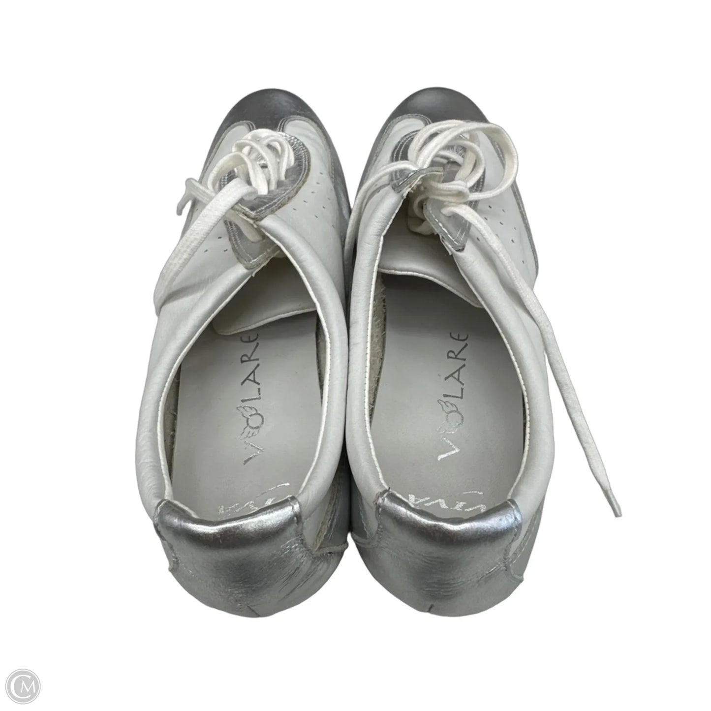 Shoes Athletic By Clothes Mentor In White, Size: 9.5