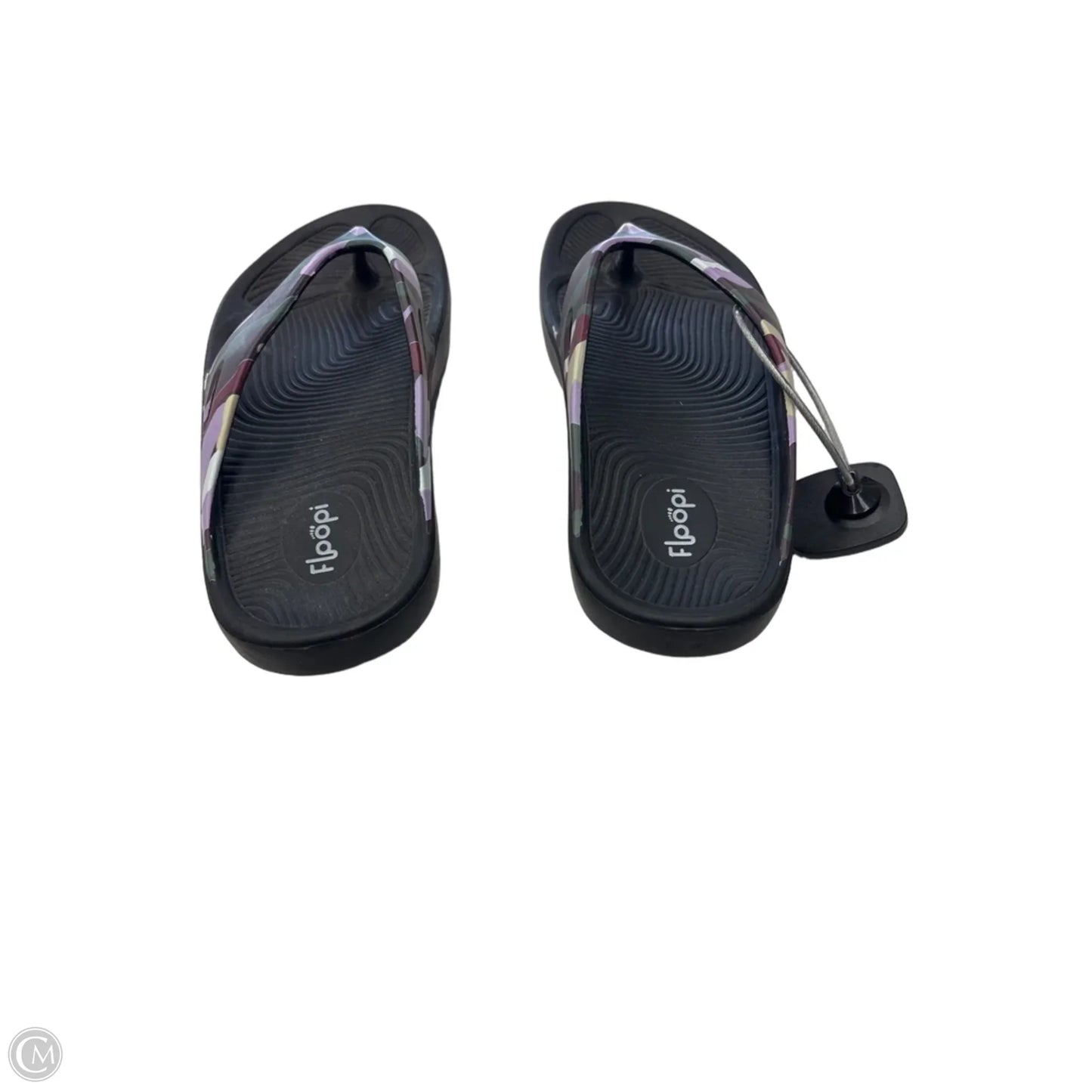 Sandals Flip Flops By Clothes Mentor In Camouflage Print, Size: 9