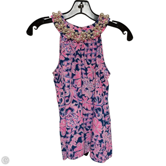 Top Sleeveless Designer By Lilly Pulitzer In Multi-colored, Size: Xxs