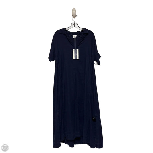 Dress Casual Maxi By Lucky Brand In Navy, Size: M