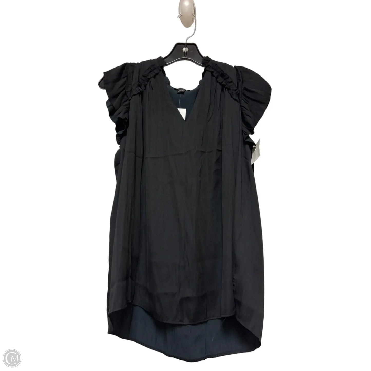 Top Sleeveless By Ann Taylor In Black, Size: M