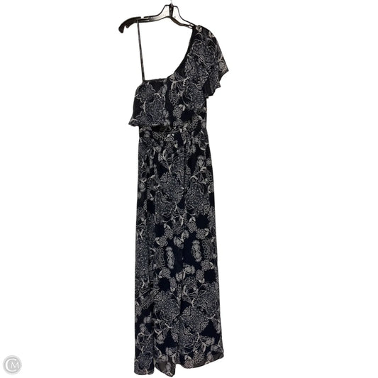 Dress Casual Maxi By Vince Camuto In Blue & White, Size: M