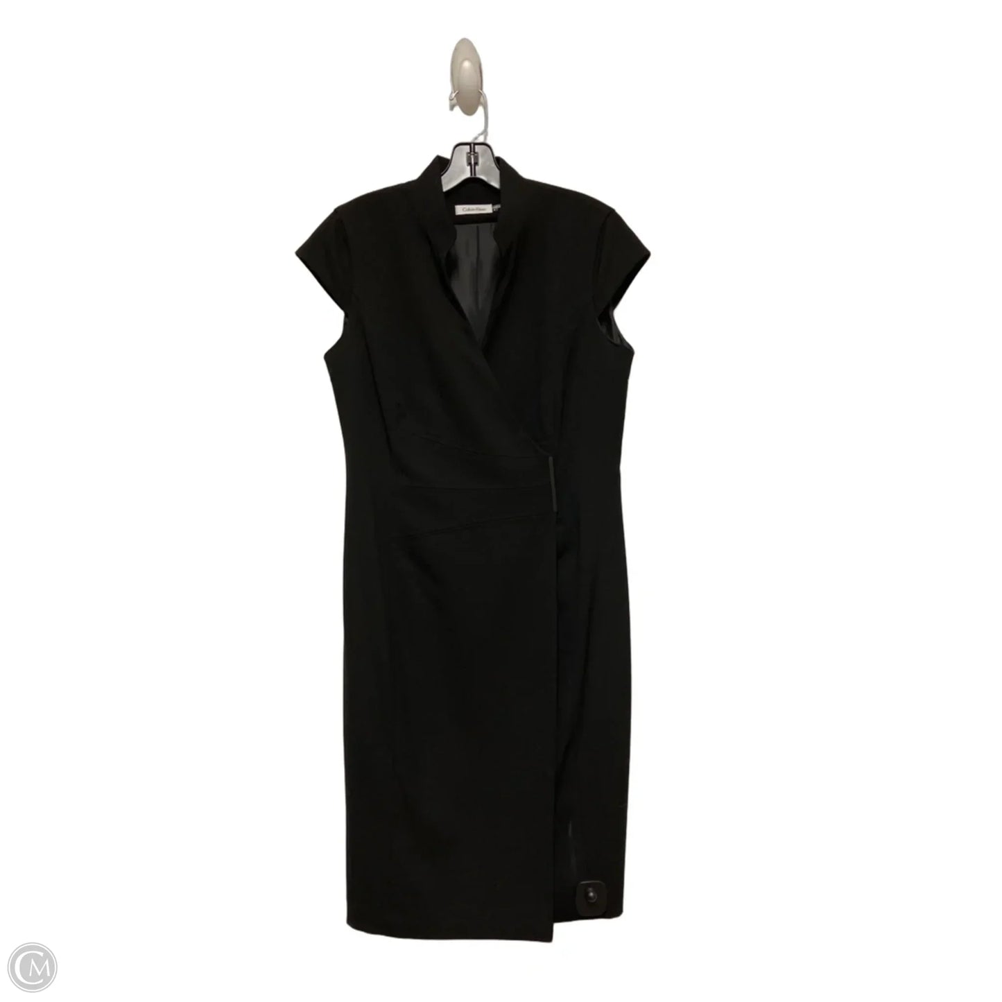 Dress Casual Short By Calvin Klein In Black, Size: M