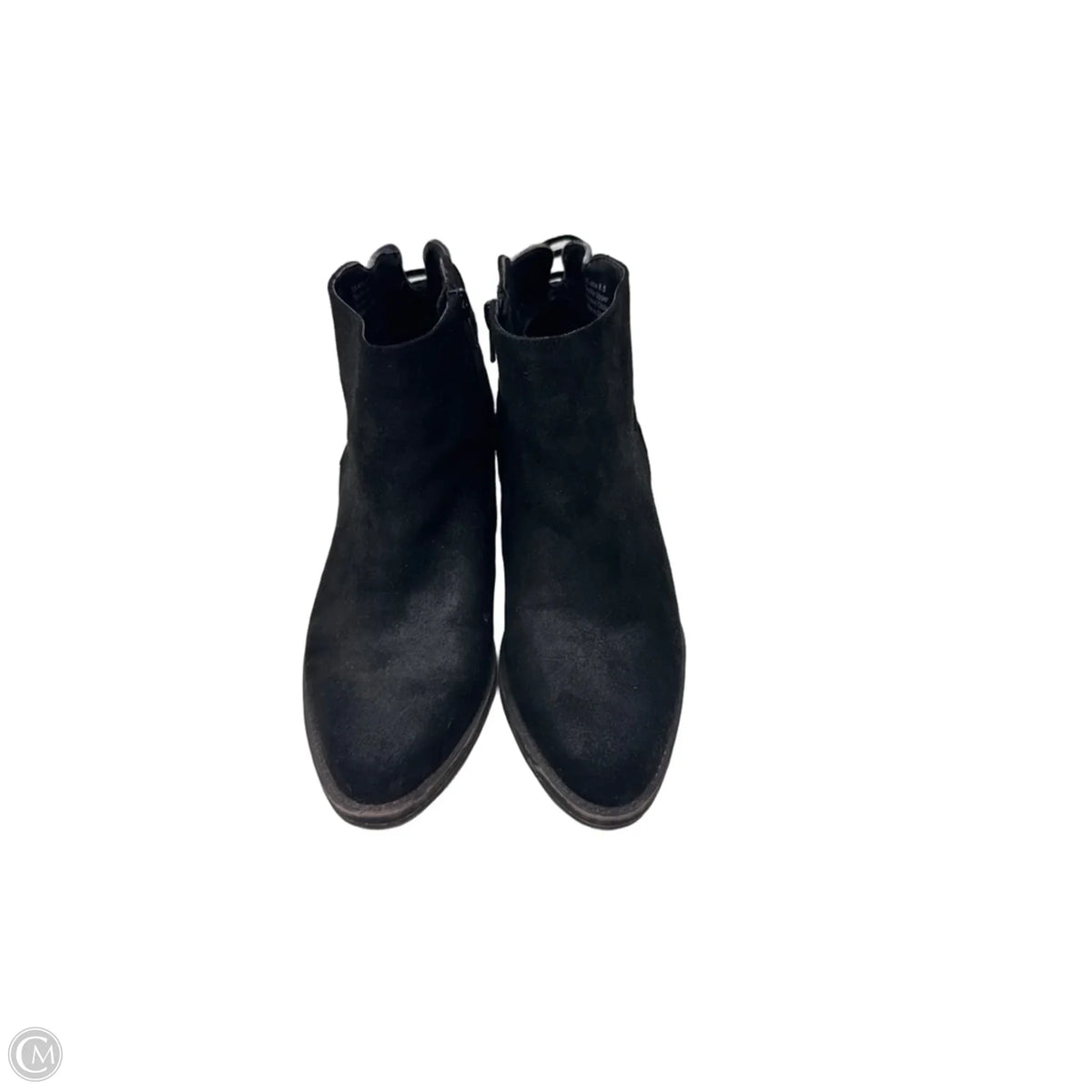 Boots Ankle Heels By Volatile In Black, Size: 8.5