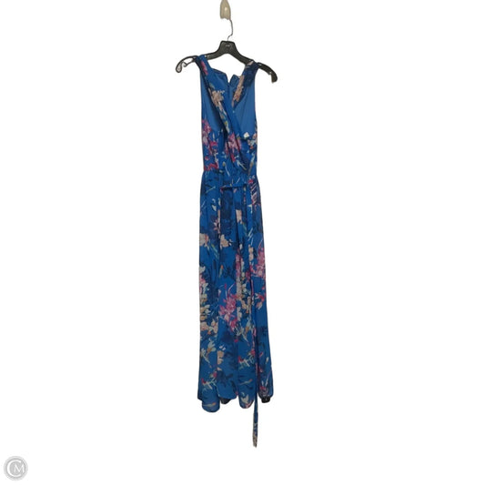 Dress Casual Maxi By Adrianna Papell In Floral Print, Size: M