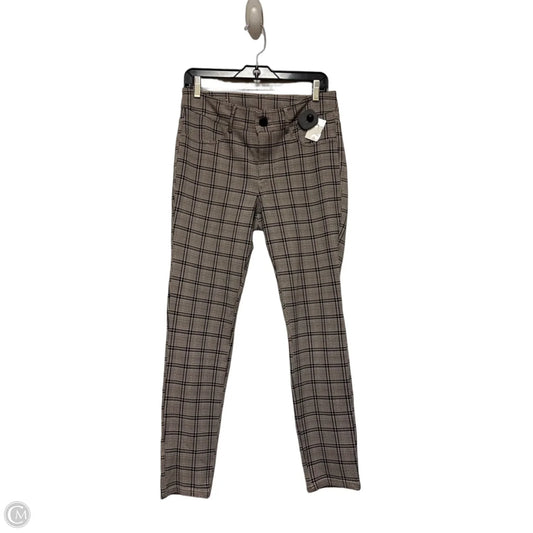 Pants Dress By Seven 7 In Plaid Pattern, Size: 8