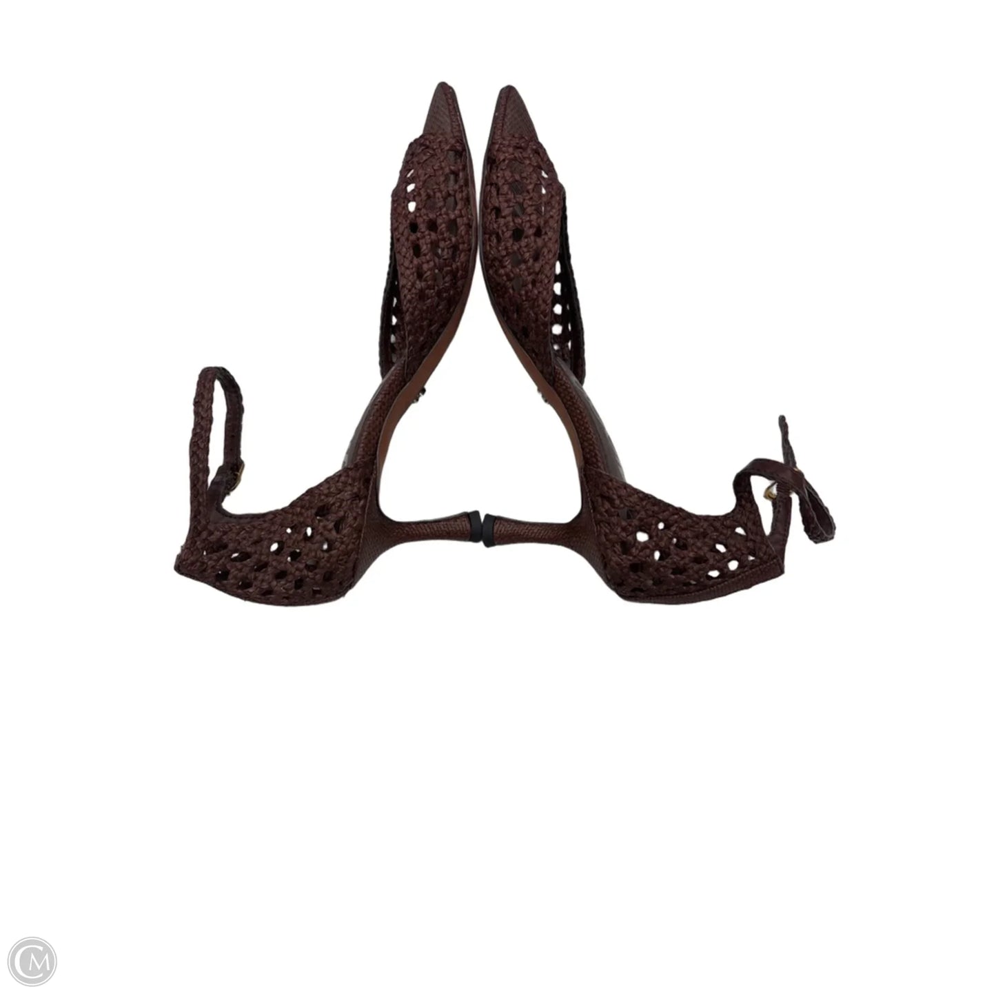 Sandals Heels Stiletto By Sam Edelman In Brown, Size: 8