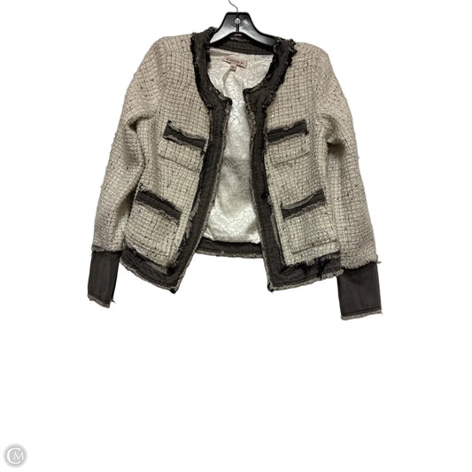 Blazer By Nanette Lepore In Grey & White, Size: S