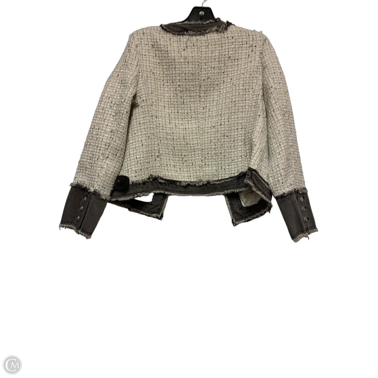 Blazer By Nanette Lepore In Grey & White, Size: S
